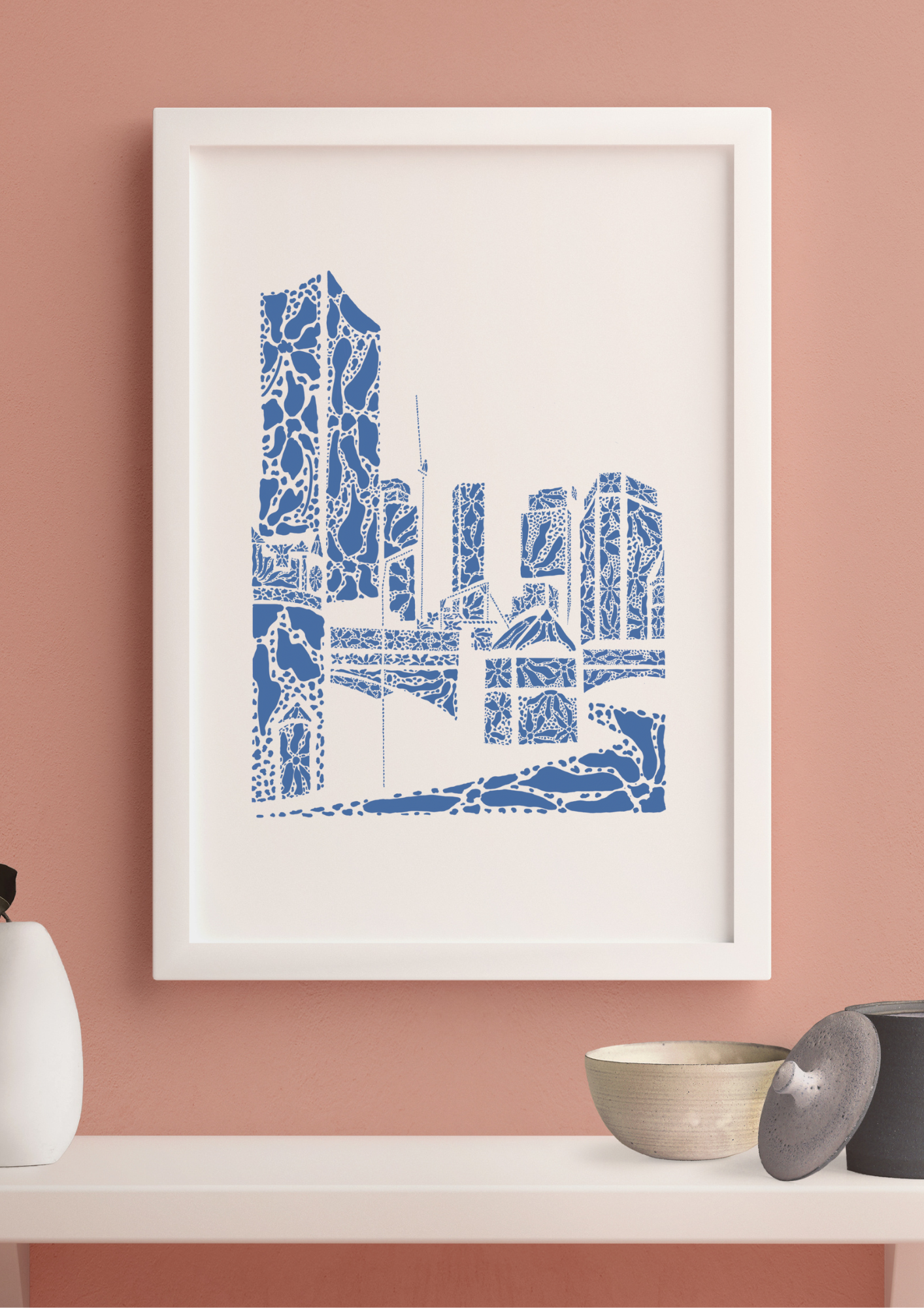 A4 Deansagate Castlefield Manchester Print